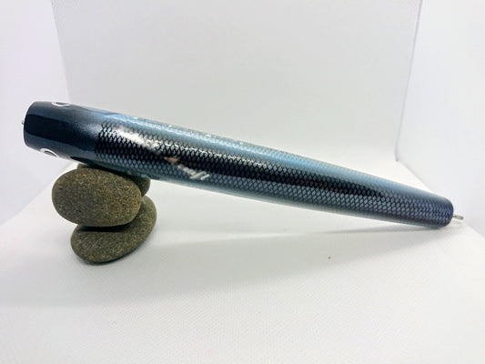 KIKUCHI M. CRAFT Bubble Swimmer 180 Negro Plata Topwater Bubble Popper