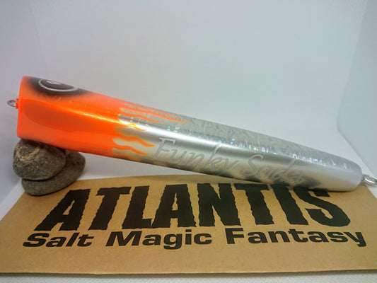 Popper de superficie Atlantis Funky Soda 200F Temple Gold Flame
