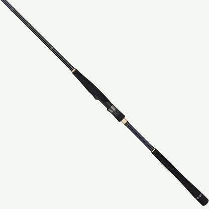Fishing rod on a white background