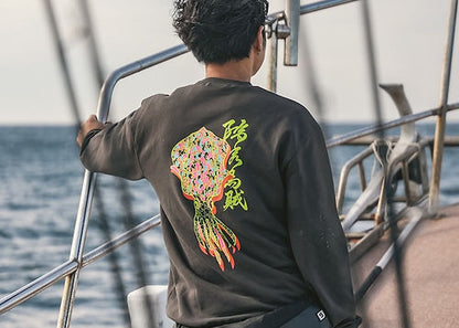 Navy Apparel Bigfin Reef Squid Trainer 长袖