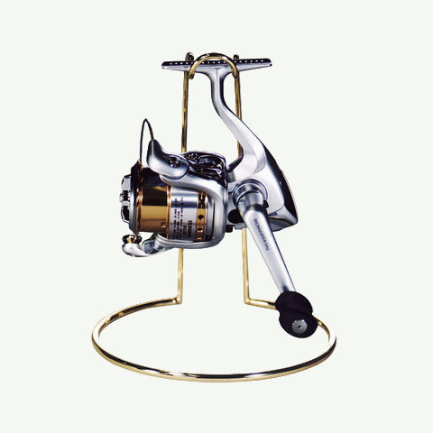 Fishing reel on a white background