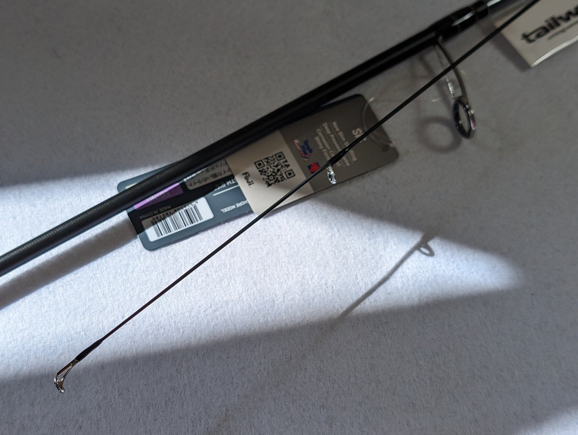 Tailwalk EGIST SSD 86L SL Squid Fishing Rod zoom in view to tip section