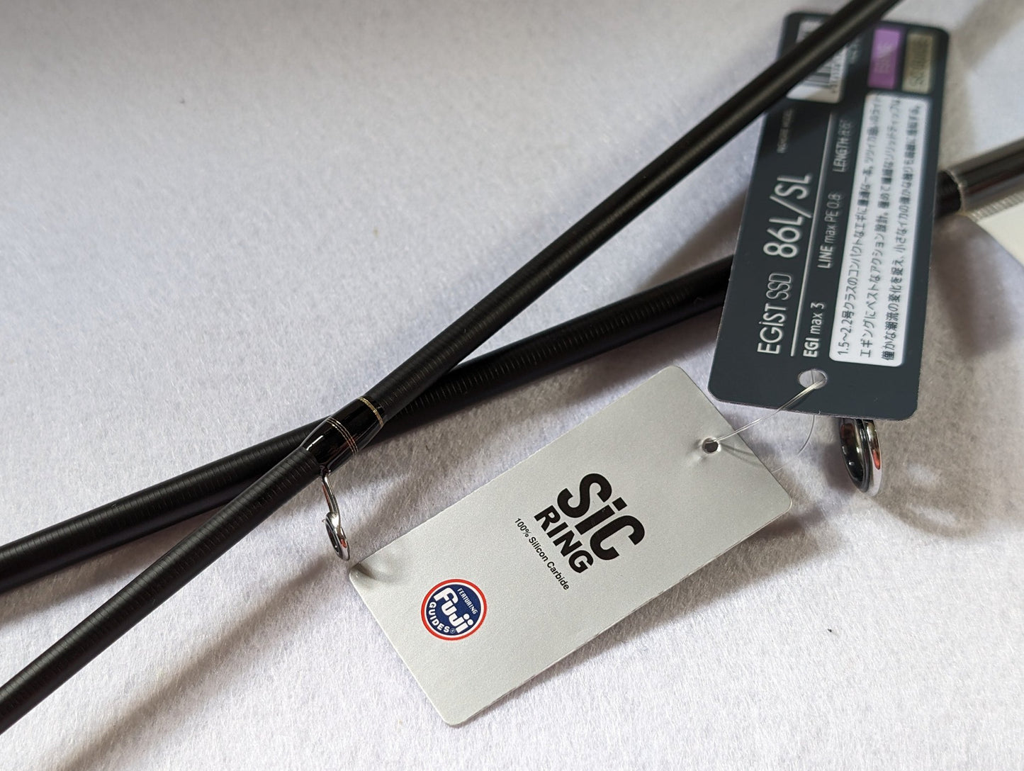 Tailwalk EGIST SSD 86L SL Squid Fishing Rod tags