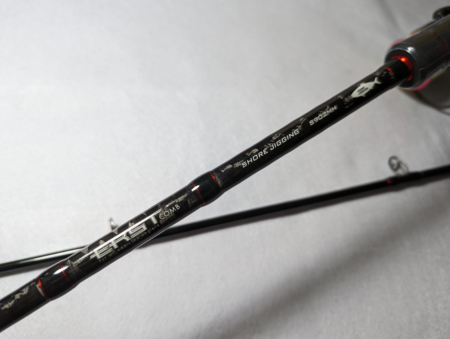 Combo de pesca con jigging de orilla Alpha Tackle ERST S902MH🔰 