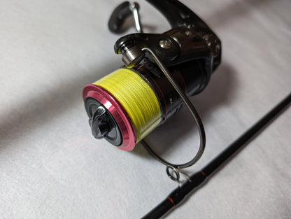 Combo de pesca con jigging de orilla Alpha Tackle ERST S902MH🔰 