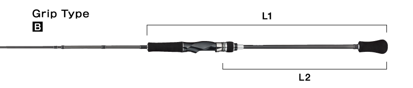 Tailwalk L-JIGGYS SSD S6400 FSL 超轻型路亚竿