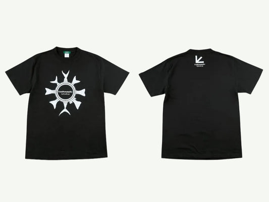 Tailwalk Designer T Shirt Fish Tail  Helm, Black