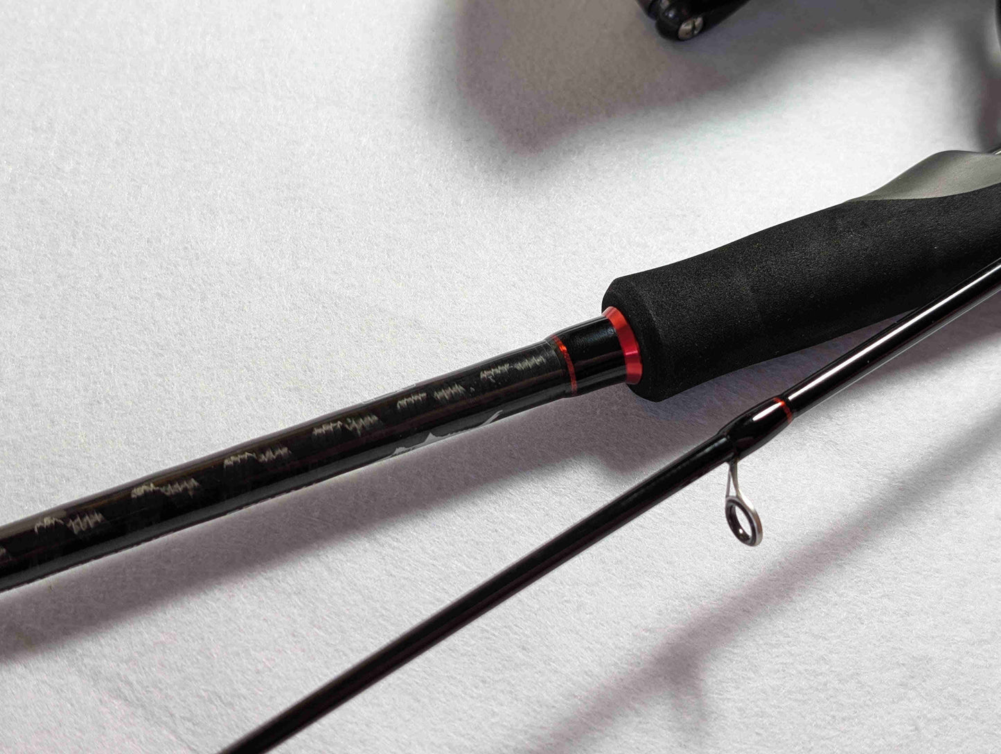 Juego de caña y carrete de cebo blando Alpha Tackle ERST BOAT CASTING S702M+🔰 