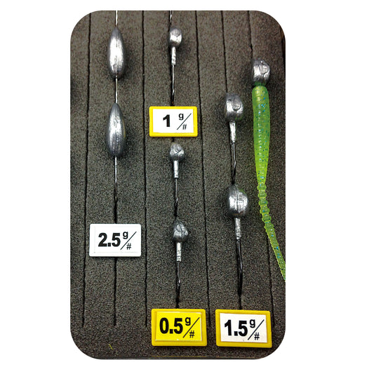 Herramienta organizadora de cabezas plomadas Daiichiseiko Weight Flags 