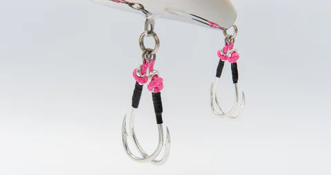 Sistema de anzuelo doble Hibiki Casting con anzuelo auxiliar 