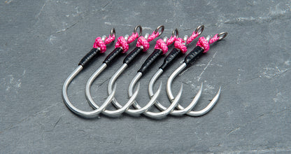 Sistema de anzuelo doble Hibiki Casting con anzuelo auxiliar 