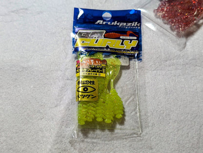 Arukazik 日本 BM. Curly Light Game 软饵