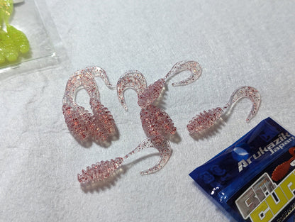 Arukazik 日本 BM. Curly Light Game 软饵