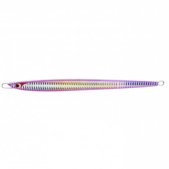 Slow Pitch Jig Hatsu Color Pink Edge Silver