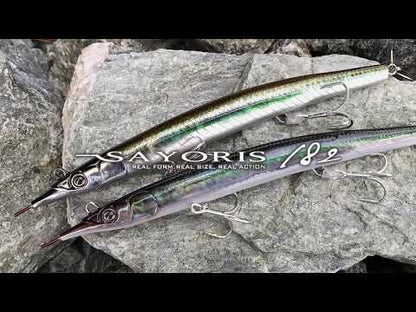 Señuelo Stickbait de superficie Little Jack Sayoris 182 